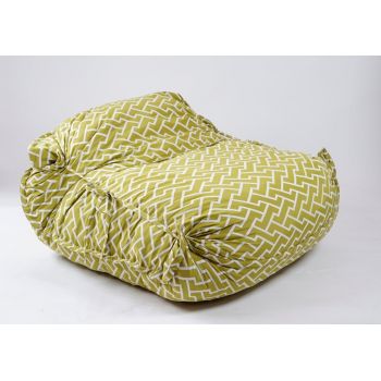 Fotoliu tip Perna Magic Pillow XXL, Material Textil - Zippity Green