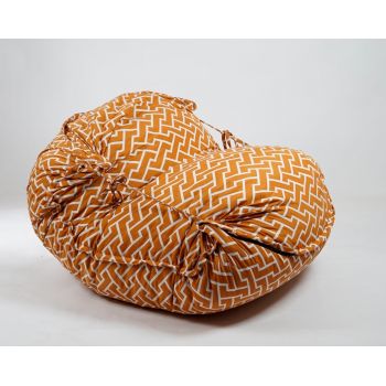 Fotoliu tip Perna Magic Pillow XXL, Material Textil - Zippity Orange