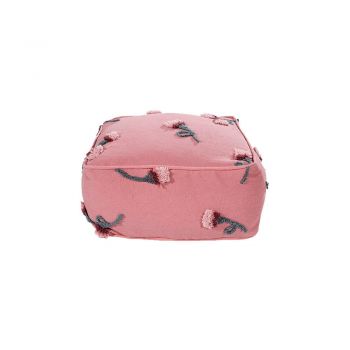 Puf de copii roz English Garden – Lorena Canals Puf de copii roz English Garden – Lorena Canals