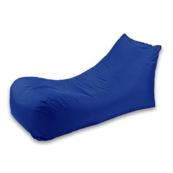 Fotoliu Looloop Pufrelax, Material Impermeabil - Blue Royal