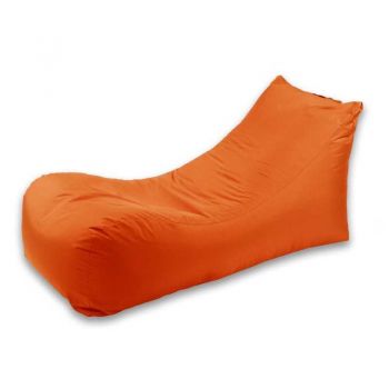 Fotoliu Looloop Pufrelax, Material Impermeabil - Neon Orange
