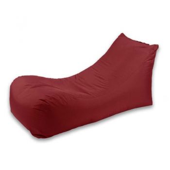 Fotoliu Looloop Pufrelax, Material Impermeabil - Rosu