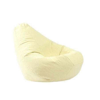 Fotoliu Nirvana Hobbit Pufrelax, Material Textil - Lemon