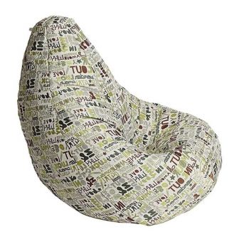 Fotoliu Nirvana Hobbit Pufrelax, Material textil - Lucky Clover