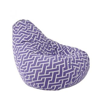 Fotoliu Nirvana Hobbit Pufrelax, Material Textil - Zippity Purple