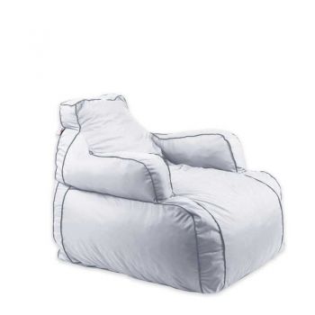 Fotoliu Player Mini Pufrelax, Material Impermeabil - Alb