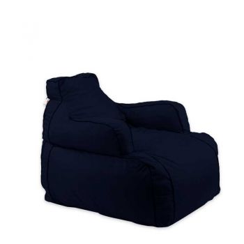 Fotoliu Player Mini Pufrelax, Material Impermeabil - Bleumarin