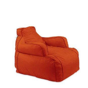 Fotoliu Player Mini Pufrelax, Material Impermeabil - Neon Orange