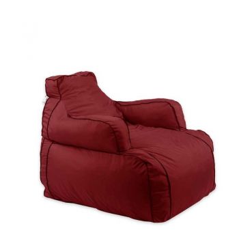 Fotoliu Player Mini Pufrelax, Material Impermeabil - Rosu