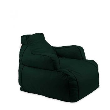 Fotoliu Player Mini Pufrelax, Material Impermeabil - Verde Tuborg
