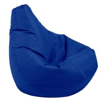 Fotoliu puf copii, Nirvana Light Pufrelax, Material Impermeabil - Electric Blue