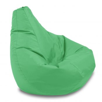 Fotoliu puf copii, Nirvana Light Pufrelax, Material Impermeabil, Green Apple