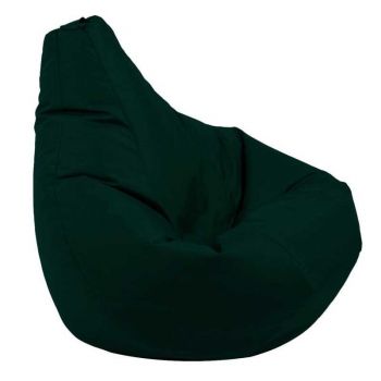 Fotoliu puf copii, Nirvana Light Pufrelax, Material Impermeabil - Verde Tuborg
