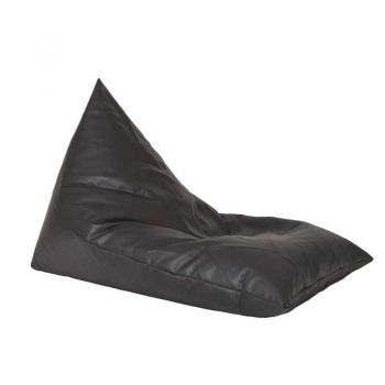 Fotoliu sac Kudos, Material Piele ecologica - Negru