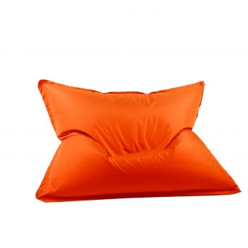 Fotoliu tip Perna Magic Pillow, Material Impermeabil - Neon Orange