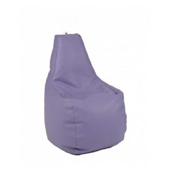 Fotoliu tip Scaun Sunlounger Junior, Material Piele Ecologica - Violet