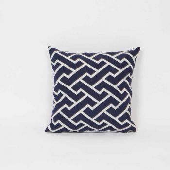 Perna decorativa 40x40 cm, Material textil - Zippity Navy Perna decorativa 40x40 cm, Material textil - Zippity Navy