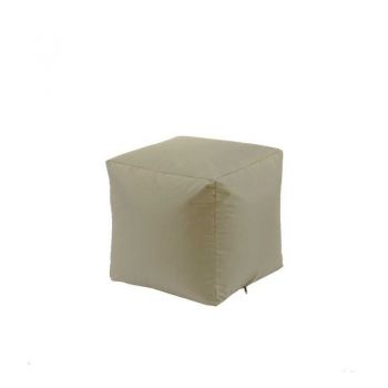 Taburet Cub, Material Impermeabil - Bej