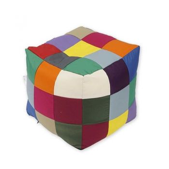 Taburet Cub, Material Impermeabil - Mozaic Taburet Cub, Material Impermeabil - Mozaic