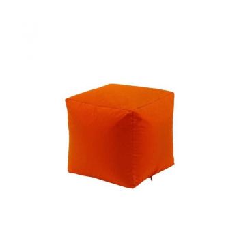 Taburet Cub, Material Impermeabil - Neon Orange