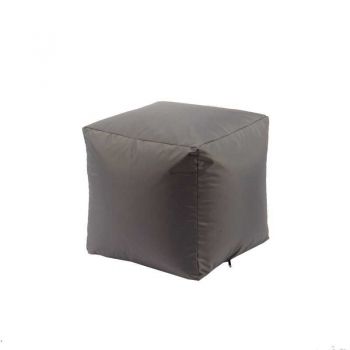 Taburet Cub XL, Material Impermeabil - Grey