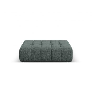 Taburet, Jennifer-140, Micadoni Home, 102x80x40 cm, tesatura chenille din poliester, petrol