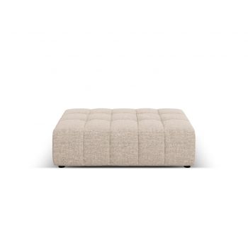 Taburet, Jennifer-140, Micadoni Home, 102x80x40 cm, tesatura chenille din poliester, bej