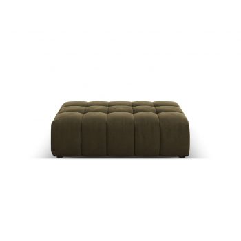 Taburet, Jennifer-51, Micadoni Home, 102x80x40 cm, catifea, verde