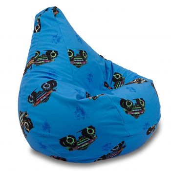 Fotoliu puf copii, Nirvana Light Pufrelax, Material Impermeabil, Off Road