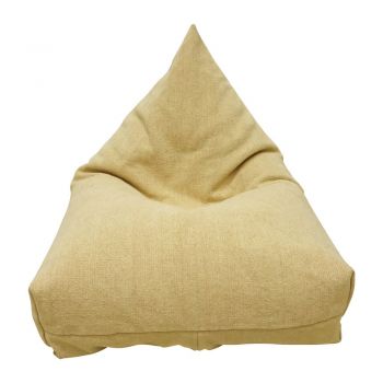 Fotoliu puf pentru copii galben deschis Cleo Light Honey – Lorena Canals