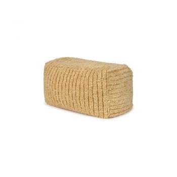 Fotoliu puf pentru copii galben muștar Haystack – Lorena Canals