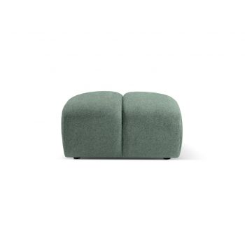 Taburet, Diana-192, Micadoni Home, 82x60x42 cm, catifea structurata, verde menta