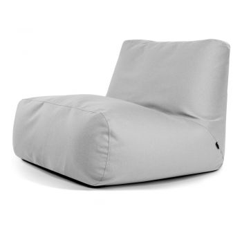 Fotoliu bean bag gri deschis Tube 100 – SLOWDOWN