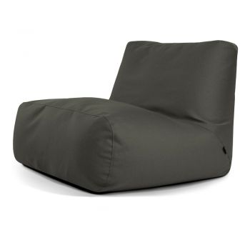 Fotoliu bean bag gri închis Tube 100 – SLOWDOWN