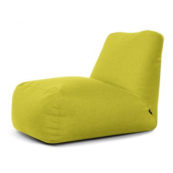 Fotoliu bean bag verde Tube – SLOWDOWN
