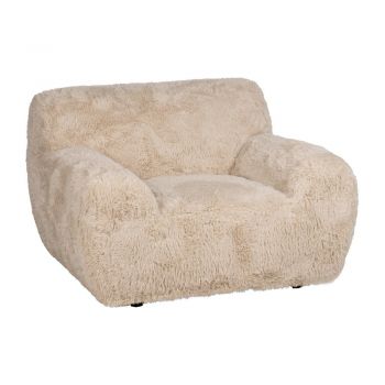 Fotoliu bej Teddy – Ixia