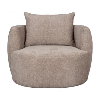 Fotoliu maro deschis Rocca – Dutchbone