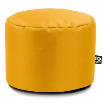 Fotoliu puf pentru copii galben Dot M – So Soft?