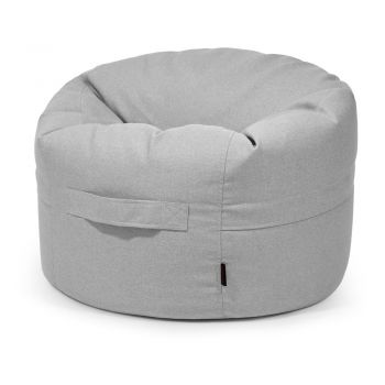 Fotoliu puf pentru copii gri deschis Roll 80 – SLOWDOWN