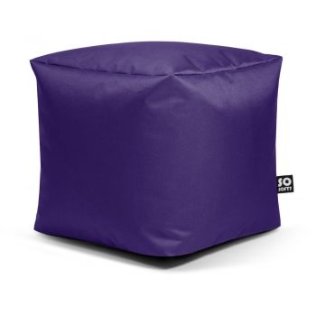 Fotoliu puf pentru copii mov Cube M – So Soft?