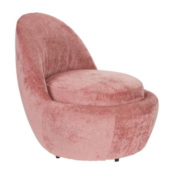 Fotoliu roz Nash – White Label