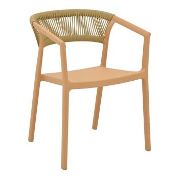 Fotoliu Sillia, Pako World, Cappuccino, 55x52x74 cm
