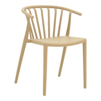 Fotoliu Zelma, Pako World, PP, Cappuccino, 55x53x73 cm