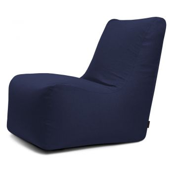 Fotoliu bean bag albastru Seat Lounge – SLOWDOWN