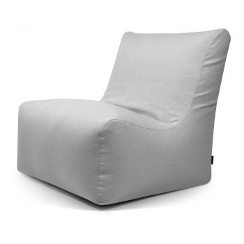 Fotoliu bean bag gri deschis Seat 100 Lounge – SLOWDOWN