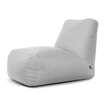 Fotoliu bean bag gri deschis Tube – SLOWDOWN