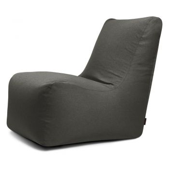 Fotoliu bean bag gri închis Seat Lounge – SLOWDOWN