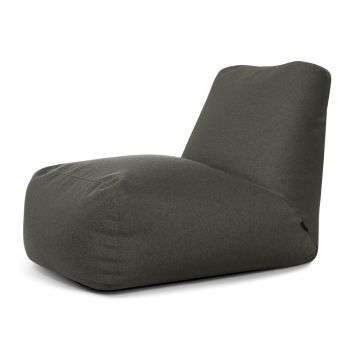 Fotoliu bean bag gri închis Tube – SLOWDOWN
