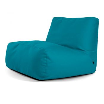 Fotoliu bean bag turcoaz Tube 100 – SLOWDOWN