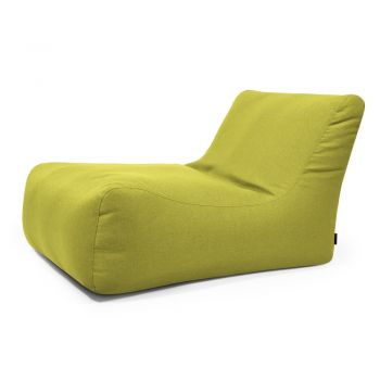Fotoliu bean bag verde Lounge 100 – SLOWDOWN